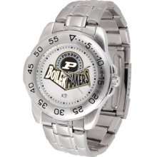 Purdue Boilermakers Mens Sport Metal Band Watch