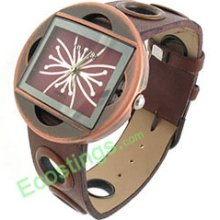 Quartz Watch Good Watch -Classic Jewelry Maple Strap Watch