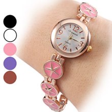 Quartz Women's Alloy Analog Bracelet Watch (Assorted Colors)