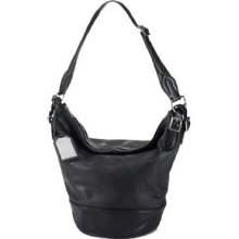 Ralph Lauren Hancock Zip Bucket Bag In Black