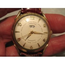 Rare 1950s Hamilton Automatic With 40hr Power Reserve Indicator 10k Gold Filled