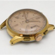 Rare C1940s Man's Mulfi Chronograph Antimagnetic Wind-up Watch