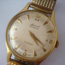 Rare Vintage Accurist Automatic Watch Felsa 690 Bidynator 21 Jewels