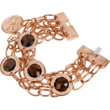 Rebecca Designer Bracelets, Shibuya - Bronze Multi-Stand Bracelet