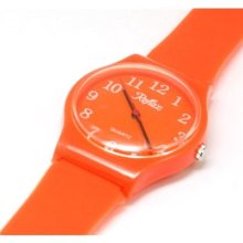 Reflex Analogue Orange Plastic Strap Kids Watch 1560102u