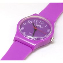 Reflex Analogue Purple Plastic Strap Kids Watch 1560105u