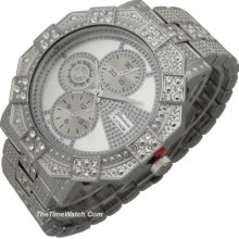 Rhinestones Hip-hop Geneva Men Watch Gm44as