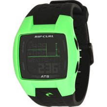 Rip Curl Trestles Oceansearch PU Watch in Fluro Green