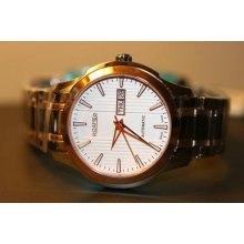 Roamer Mechaline Eos Rose Gold Tone Swiss Made Men's Automatic Watch $1500