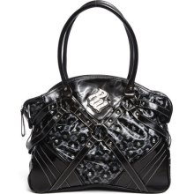 Rocawear Women Carol Signature Satchel Black