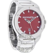 Rockwell Commander wrist watches: The Commander - Red And Silver cm113