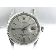 Rolex 1601 Datejust Circa 1974 Steel Automatic Oyster 36mm Case Head Only