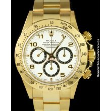 Rolex Cosmograph Daytona 16528 Chronograph 18k Gold