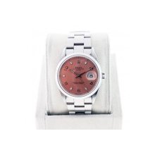 Rolex Date 15200 Stainless Steel Salmon Dial Oyster bracelet Watch