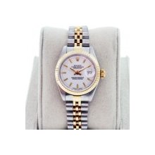 Rolex Datejust 69173 Stainless Steel and 18K Yellow Gold Watch