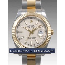 Rolex Datejust Ii 116333 (ivory Dial)