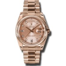 Rolex Everose President 36mm Day-Date 118235 RDP