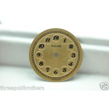 Rolex Gold Round Dial