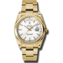 Rolex Oyster Perpetual Day-Date 118208 WSO MEN'S WATCH