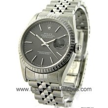 Rolex Used Men's DATEJUST with Jubilee Bracelet 16220 16220