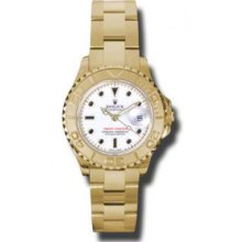 Rolex Watches YachtMaster Lady Gold 169628 w