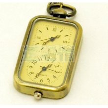 Roman Dual Display, Retro Pocket Watch Pocket Watch Retro Quartz Mis