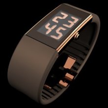 Rosendahl Digital Watch II Rose-Gold