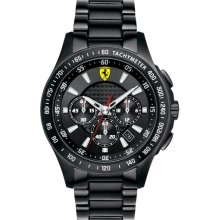 Scuderia Ferrari Chronograph Bracelet Watch, 44mm Black