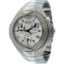 Sector 134 Series Stainless Chronograph Alarm Mens Watch 3253956015