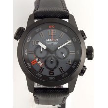 Sector Oversize 48 Mm Chronograph Grey Dial Men's Watch