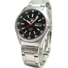 Seiko 5 Sports 100m Black Dial Automatic Watch Snzg05k1