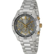 Seiko Chronograph SSB081 Men's Watch ...