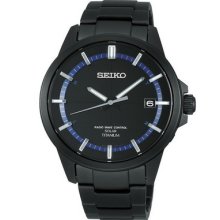 Seiko Sbtm147 Spirit Smart Titanium Solar Radio 10bar Watch