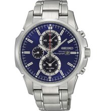 Seiko Solar Alarm Chronograph SSC085P1 SSC085P SSC085