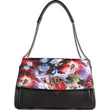 Sharif Brushstroke Chain Strap Flap Bag