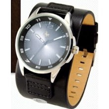 Silver Unisex Wristwatch