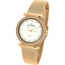 Skagen Rose-gold with Glitz Women's watch #108SRR