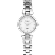 Skagen Round Dial Bracelet Watch Silver