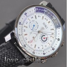 Soki Automatic Mens Mechanical Wrist Band Watch 75