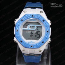 Sports Dive Watch Multi-function Water Resistant Digital Unisex Led