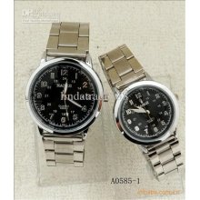 Stainless Steel Belt New Waterproof Lovers Watch Japanese Import Ori