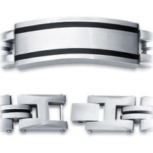 Stainless Steel Men's ID Bracelet