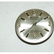 Stratford 25 Jewel Automatic Watch Movement Puw1350 With Dial