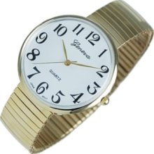 Stretch Band Geneva Quartz Men Watch St21wg