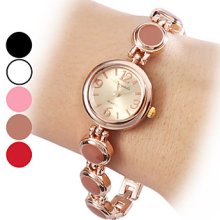 Style Women's Casual Alloy Analog Quartz Bracelet Watch (Assorted Colors)