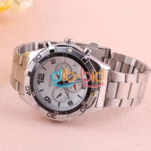 Stylish Stainless Automatic Mechanical Analogue Mens Steel Watch Best Gift 9