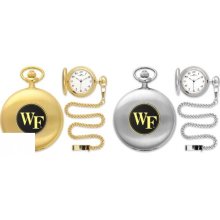 Sun Time Wake Forest Demon Deacons Pocket Watch