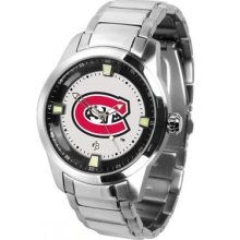 Suntime Saint Cloud State Husky Titan Steel Watch