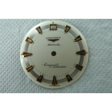 Super Rare C1950's Longines Automatic Conquest Calendar Old Stock 29mm Dial