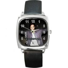 Supernatural Unisex Silver-Tone Square Metal Watch 16